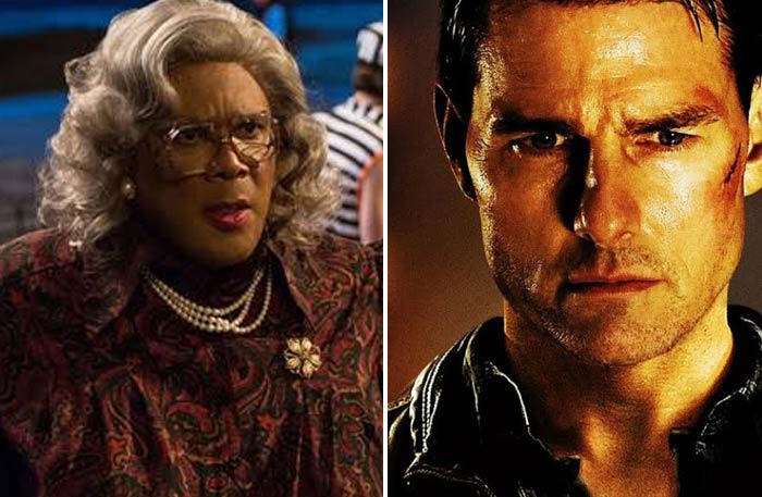 فيلمي Jack Reacher وBOO! A MADEA HALLOWEEN